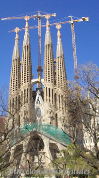 Western Gate of Sagrada Familia Church